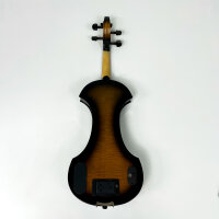Pyle E-Violine 4/4, Massivholz, mit Kopfhörer, Bogen, Saiten, Audiokabel & Schulterstütze, PEGVLN33