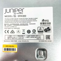 Juniper Networks, SRX300, Services Gateway Firewall, Security Appliance, mit Netzteil, 650-065039
