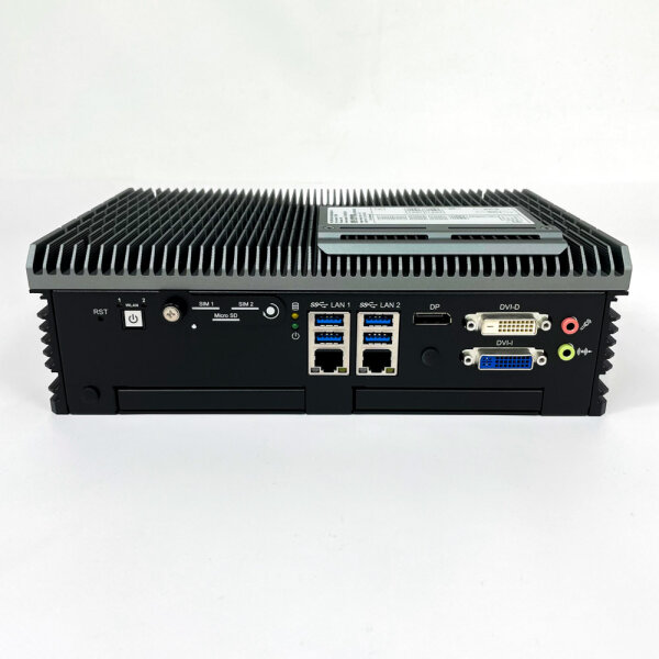 Vecow ECX-2000-PoE Fanless Industrie-PC, Intel Core/Xeon 10. Gen., bis 64 GB DDR4, 2x SSD, 4x PoE+