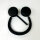 Lenovo 6550 Dual-Mode Wireless ANC-Headset, USB-C, Schwarz, Teams, 4XD1S19778