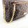 Camomilla Italia Billy Tagesrucksack Damen, Braun, geometrisches Muster, goldfarbene