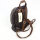 Camomilla Italia Billy Tagesrucksack Damen, Braun, geometrisches Muster, goldfarbene