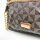 Camomilla Italia Billy Tagesrucksack Damen, Braun, geometrisches Muster, goldfarbene