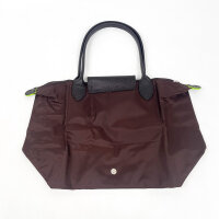 Longchamp Le Pliage Green Shopper S Womens, Mocha, Polyamide, 28 × 26.5 × 15.5 cm