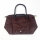 Longchamp Le Pliage Green Shopper S Womens, Mocha, Polyamide, 28 × 26.5 × 15.5 cm