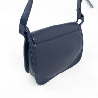 Longchamp, 10135021, Crossbody Bag, Damen, Marineblau, Leder, 18 x 24 x 8 cm