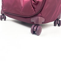 Lipault Plume 4-Rollen-Trolley Unisex, Bordeaux, Nylon/Polyester, 93 L, 70 x 46 x 31 cm, 135892-1124