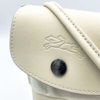 Longchamp Le Pliage Xtra Womens Phone Case Ecru Cowhide Leather 34178987037