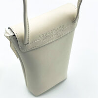 Longchamp Le Pliage Xtra Womens Phone Case Ecru Cowhide Leather 34178987037