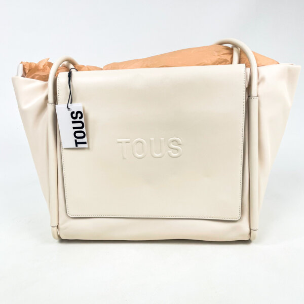 TOUS 2002206501 Silhouette Soft Shopper Damen Beige 27 × 54 × 30 cm Polyester