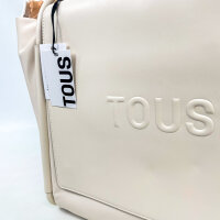 TOUS 2002206501 Silhouette Soft Shopper Damen Beige 27 × 54 × 30 cm Polyester