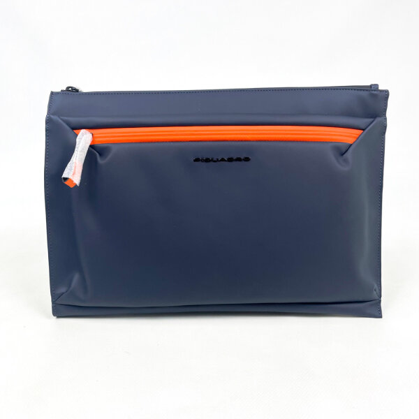 Piquadro C2OW Tablet-Tasche Unisex Blau 37 × 26 × 3 cm