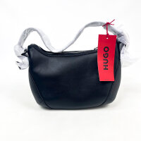 HUGO Ninda Hobo Schultertasche Damen, Schwarz,...