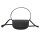 HUGO Chris 2.0 Saddle Shoulder Bag Womens Black Faux Leather 50546991