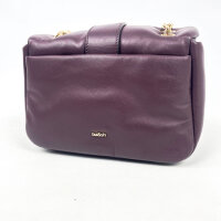 BA&SH S Teddy Puffed Shoulder Bag Womens Dark Burgundy 15 x 21.5 x 9 cm Leather