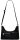 Desigual Delta Vega womens shoulder bag, black, polyurethane, 6 x 24 x 11.5 cm, 25WAXPB7-2000