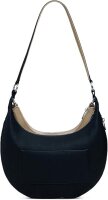 Desigual Delta Lyra shoulder bag for women, black/beige, 3 x 30 x 19 cm, polyurethane, 25WAXP49-2000