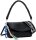 Desigual 25WAXPAL-2000 Womens Shoulder Bag, Half Logo Trokel, Black, 25 x 20 x 8 cm, Polyurethane