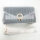 Sandro Yza Pocket Clutch Womens Gold Leather