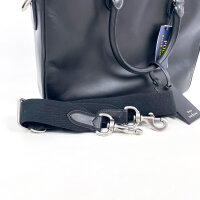 Polo Ralph Lauren 405803911001 Commuter Business Case Unisex Schwarz Leder 42 x 42 x 11 cm