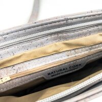 Artelusa Diago Trelis Hill Cork Wrap Bag Ladies, Gray, 28 x 19 x 8 cm, 6709.10-B36
