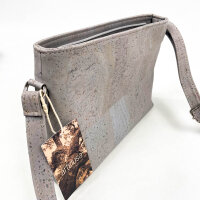 Artelusa Diago Trelis Hill Cork Wrap Bag Ladies, Gray, 28 x 19 x 8 cm, 6709.10-B36