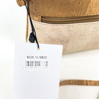 Artelusa Cork Shoulder Bag for Women, Beige/Natural, 26 x 17 x 5 cm, 0029.12-SB02