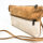 Artelusa Cork Shoulder Bag for Women, Beige/Natural, 26 x 17 x 5 cm, 0029.12-SB02