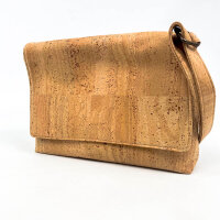 Artelusa 9013.01-B02 Cork Shoulder Bag for Women, Natural, 5 x 18 x 28 cm