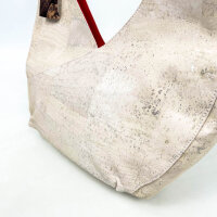 Artelusa Geometric Tasche, Damen, Weiß/Natur, Kork,...