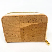 Artelusa A600.1-SW42 Kork-Geldbörse Damen, Natur, 9 x 12 x 2cm