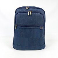 Artelusa Kork-Rucksack Unisex, Dunkelblau, 41 x 31 x 17...