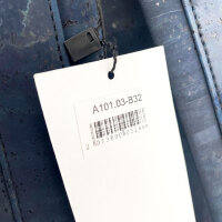 Artelusa Kork-Rucksack Unisex, Dunkelblau, 41 x 31 x 17 cm, A101.03-B32