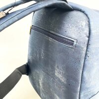 Artelusa Kork-Rucksack Unisex, Dunkelblau, 41 x 31 x 17 cm, A101.03-B32