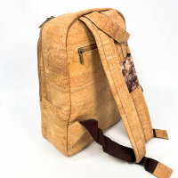 Artelusa A101.01-B32 Kork-Rucksack Unisex Natur 41 x 31 x 17 cm