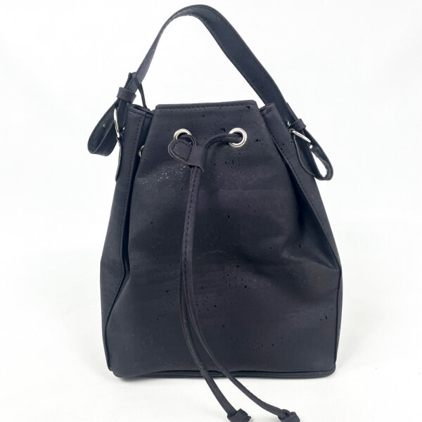 Artelusa 6702.04-B32 Bucket Bag Damen Schwarz Kork 14 x 26 x 28 cm