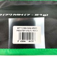 Cinnetic Armed Predator Series 210, Spinnrute, 2,10 m (7), Fast Action 7–21 g, Closed länge 109 cm, Schwarz, 8577