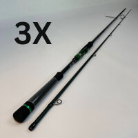 3x Cinnetic Armed Predator Series 240, Spinnrute, 2,40 m...