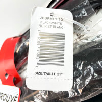 HEYS Journey 3G, Trolley, 21 Zoll, 55 cm, Black-White Map, Weiß