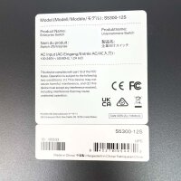 FS S5300-12S, Enterprise-L3-Switch, 12×10Gb SFP+, 100–240 V AC, 185533