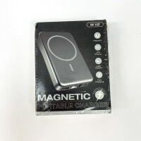 W18 Magnetische Powerbank, Tragbares Ladegerät,...