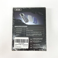W18 Magnetische Powerbank, Tragbares Ladegerät, LED-Anzeige, Schnellladen, Magnetisch