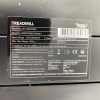 Novonova NV-1026, klappbares elektrisches Laufband, 550 W, 2,0 HP, LED, 12 Programme, Schwarz