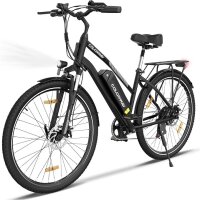 COLORWAY BK27 Elektrofahrrad, 28 Zoll E-Bike, 2 Fahrmodi, max 25 Km/h, 36V 15Ah Akku, Tretunterstützung, 250W Motor, Reichweite 45-100 km