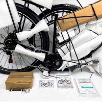 COLORWAY BK27 Elektrofahrrad, 28 Zoll E-Bike, 2 Fahrmodi, max 25 Km/h, 36V 15Ah Akku, Tretunterstützung, 250W Motor, Reichweite 45-100 km