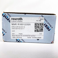 Bosch Rexroth R165122320 Kugellaufblock, KWD-025-FNS-C2-H-1