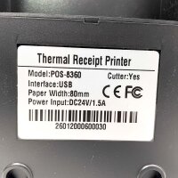 POS-8360 Thermodirektdrucker 80-mm-Thermobondrucker mit automatischer Schneidevorrichtung
