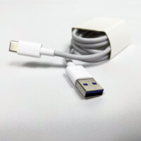 Huawei HL-1289 USB-A-auf-USB-C-Kabel, Weiß, 1 m, 5A