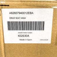 KTM A62607940012EBA Seat 1390 Super Adventure S/S EVO/R 26 Black/Orange