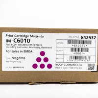 Ricoh IM C6010, toner cartridge, magenta, 507 g, compatible with IM C4510/C5510/C6010, 842532